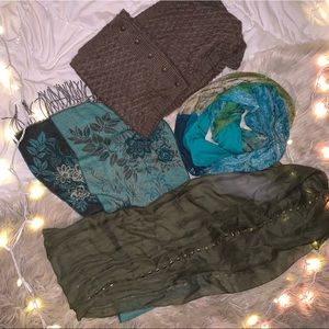 4 Scarf Bundle